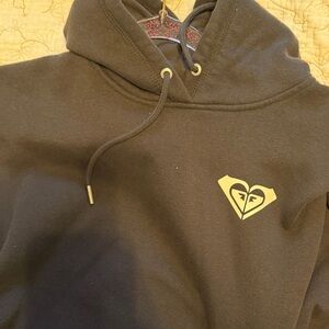 Women’s gray/black Hoodie Sweater